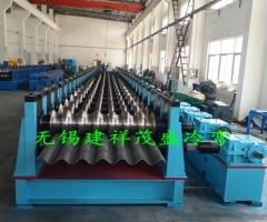 宜興涵洞波紋板成型機(jī)