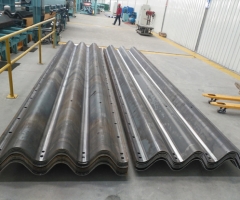 宜興涵洞金屬波紋板成型機(jī)