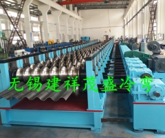 宜興波紋膜板弧型波成型機(jī)