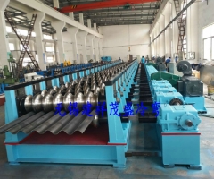宜興波紋膜板弧型波成型機(jī)