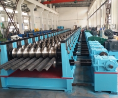 宜興波紋膜板T型波成型機(jī)