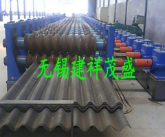 宜興波紋膜板T型波成型機(jī)
