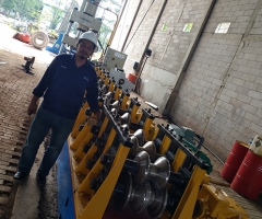 宜興高速公路護欄成型機