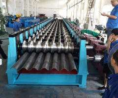 宜興涵洞波紋板成型機(jī)