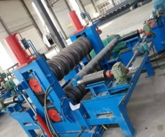 宜興涵洞波紋板整管成型機(jī)